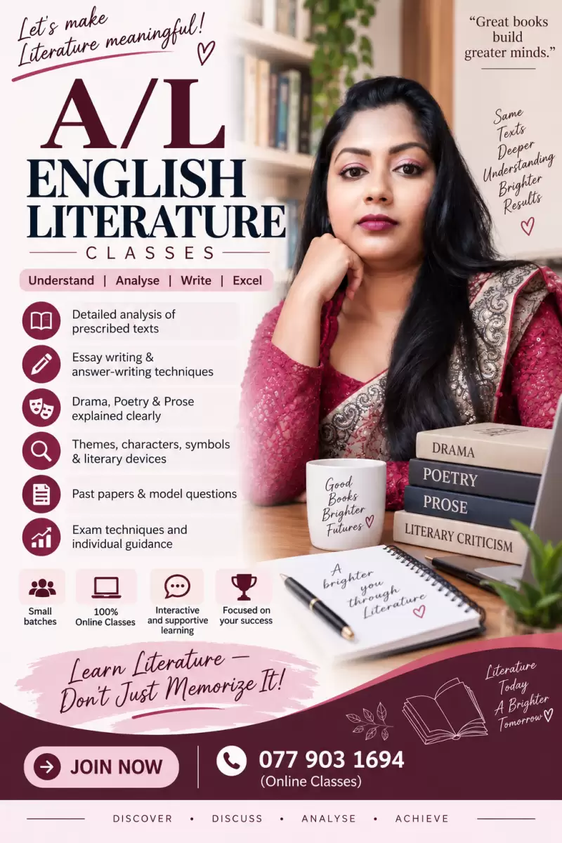 A for English Literature