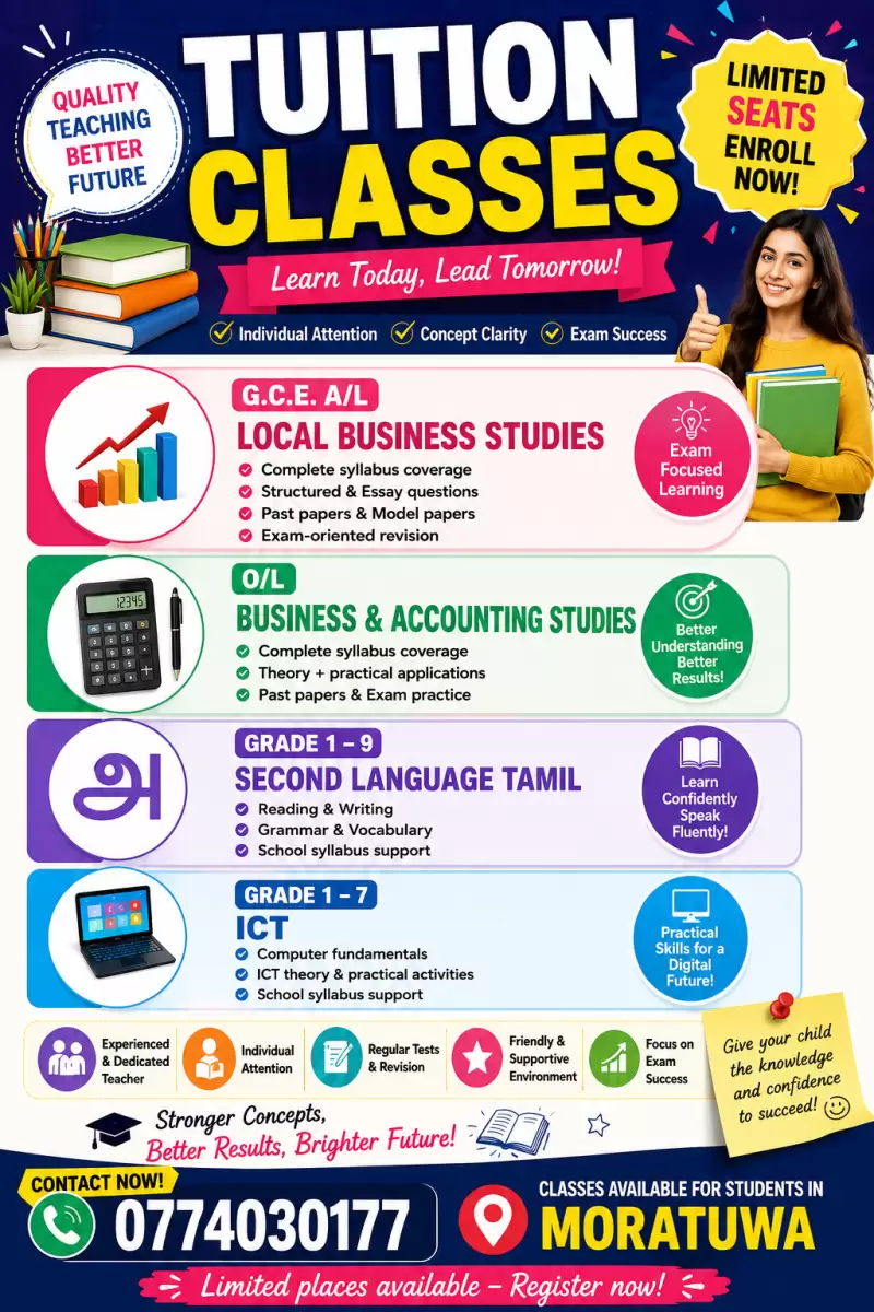 A/L Business studies and O/L Business and Accounting Studies