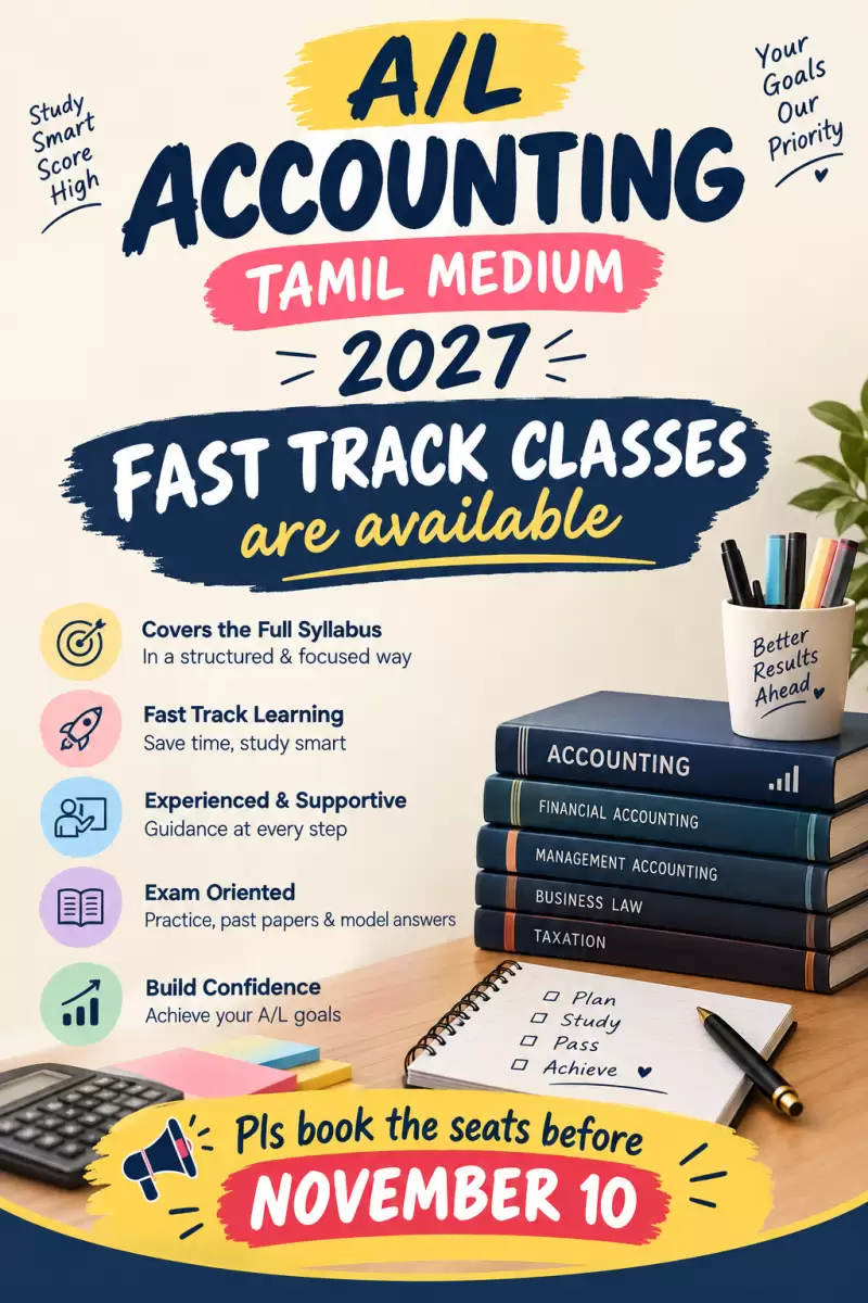 Accounting Fast track Classes