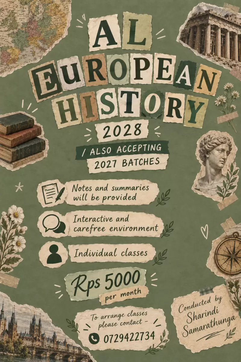 AL English medium European history classes