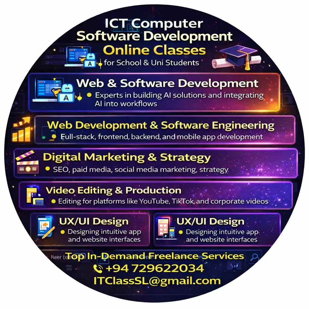 AL ICT Python programming Tamil and English Medium Unit 9: Algorithms and Programming Notes Questions Classes