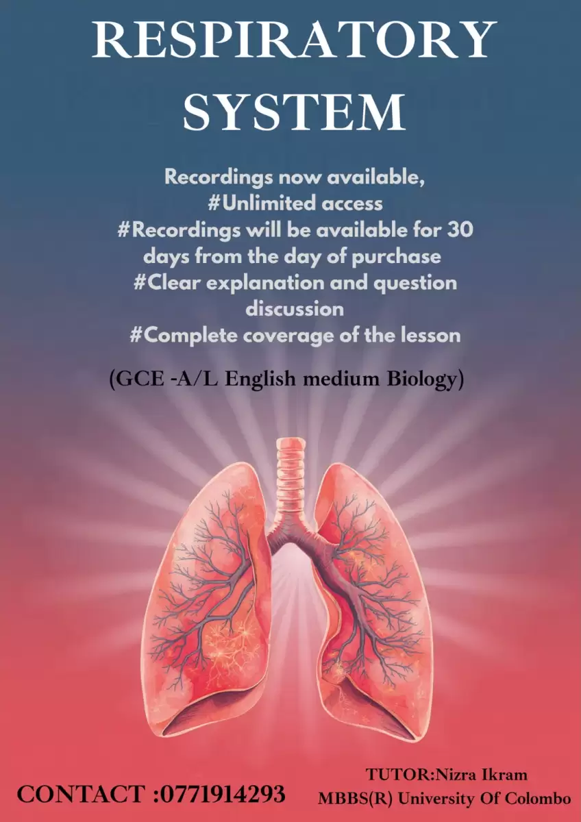 biology recordings of the lessons