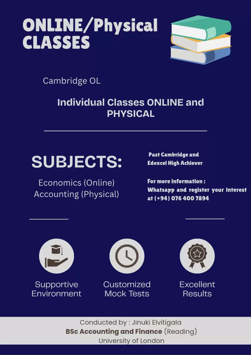 Cambridge OL Accounting and Economics