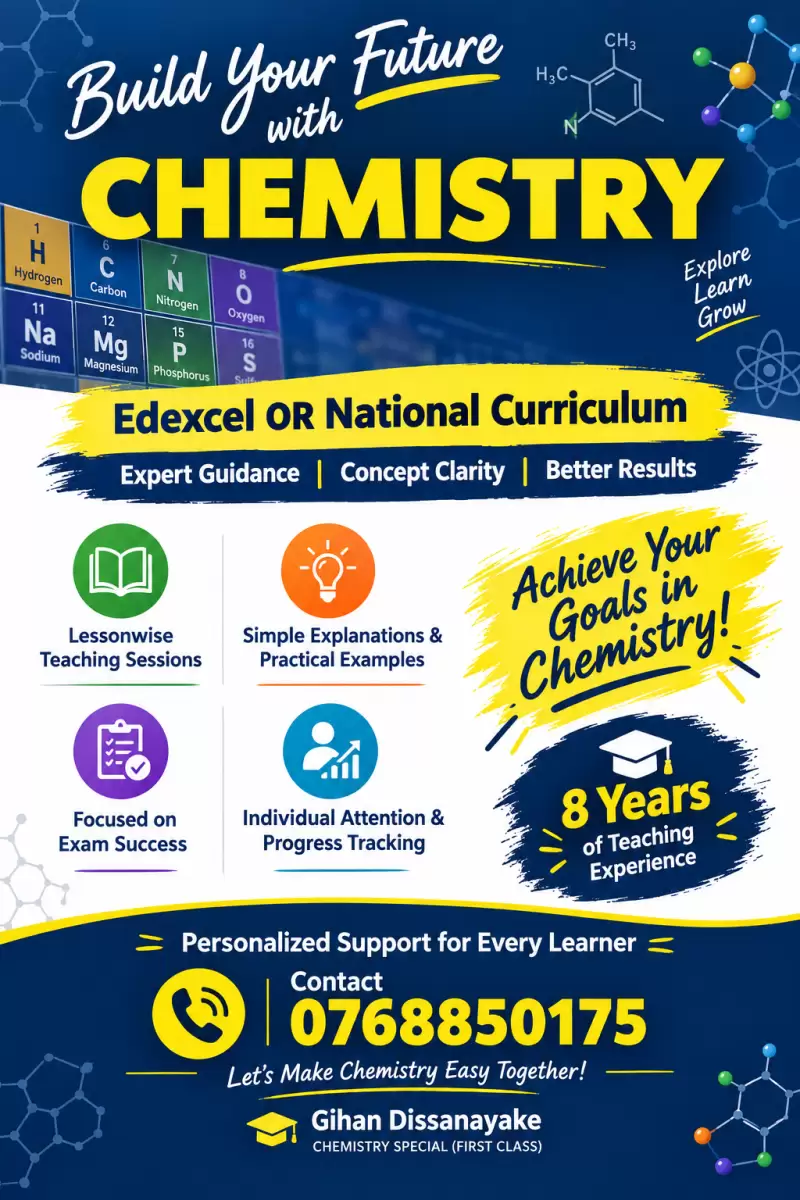 🧪 Chemistry Classes