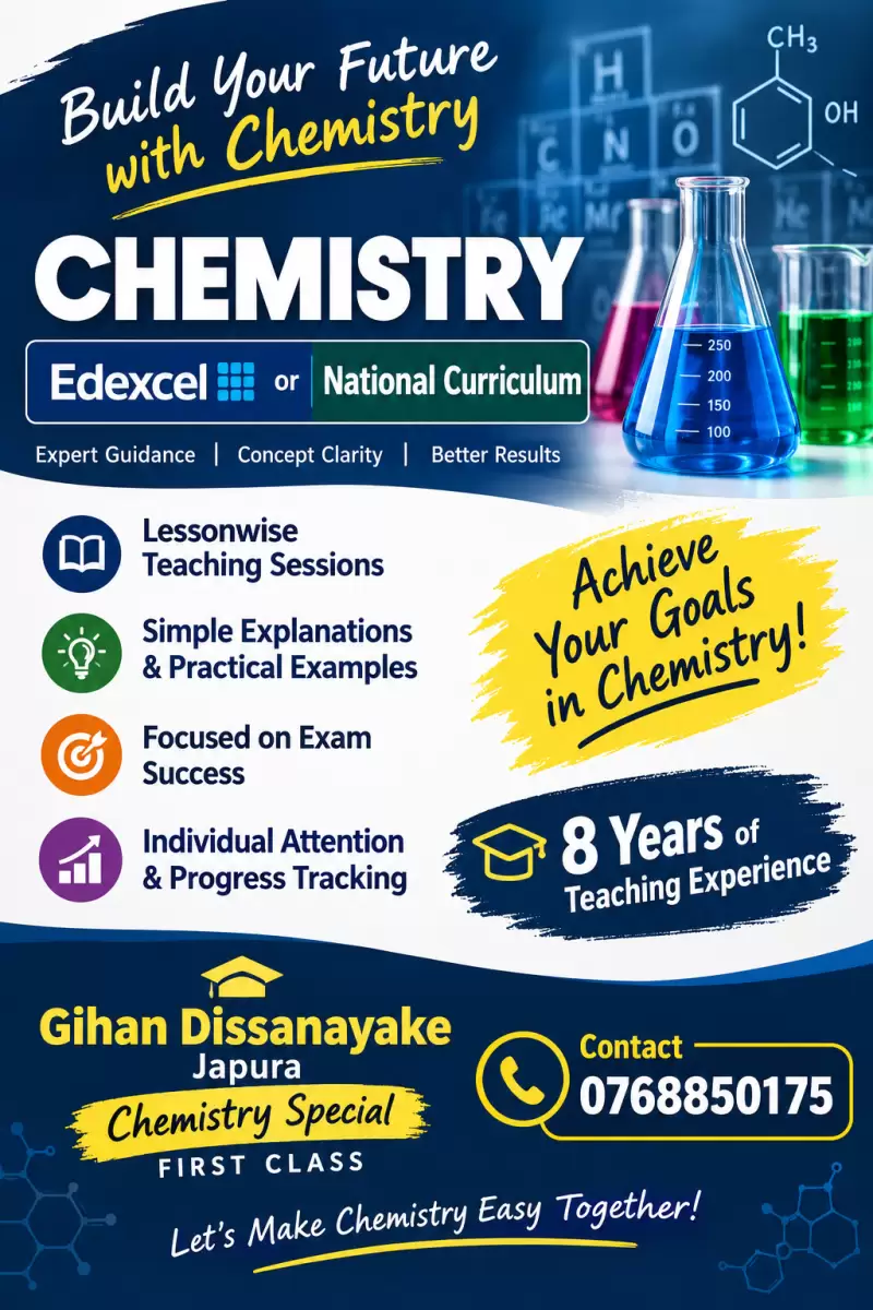 Chemistry Online and Physical Classe
