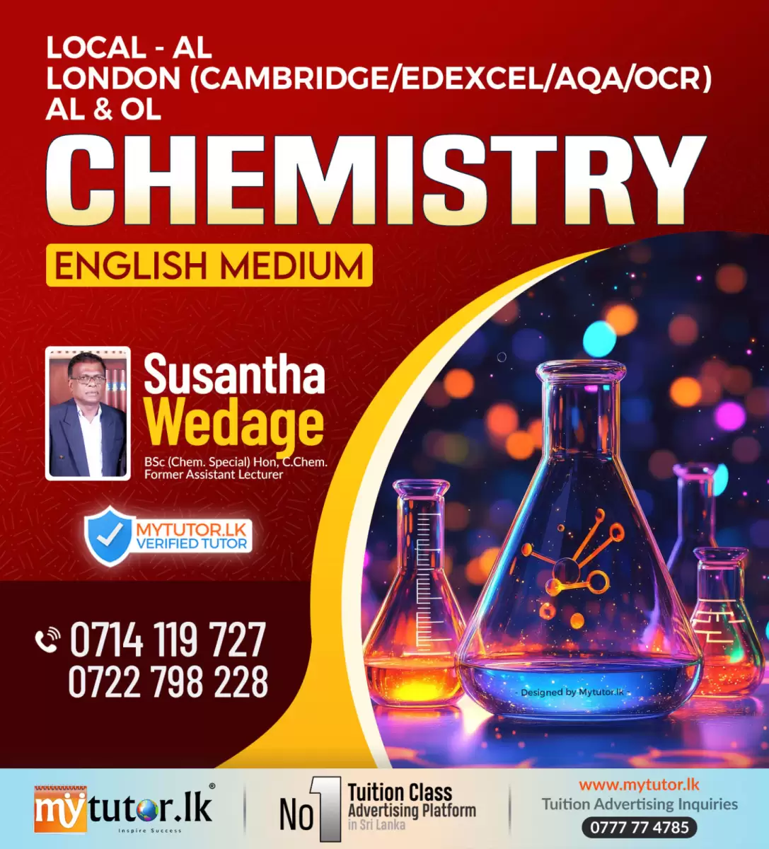 Chemistry / Physics OL - Edexcel/Cambride/AQA/OC