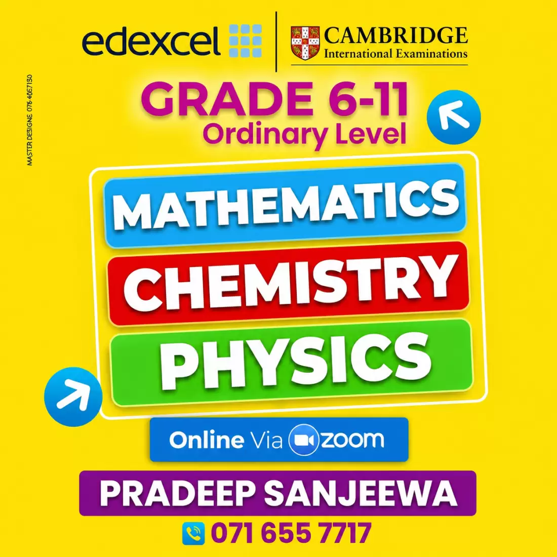 Chemistry/ physics/ SFT 2027/28