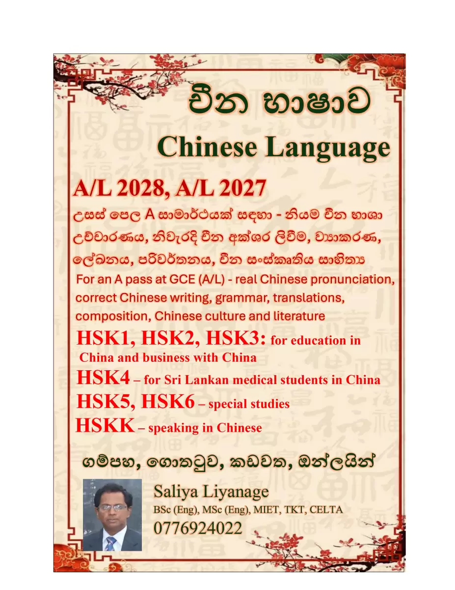 Chinese Language - Advanced Level and HSK1-6