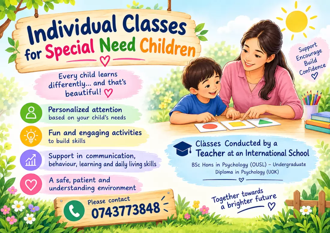 Classes for special need children