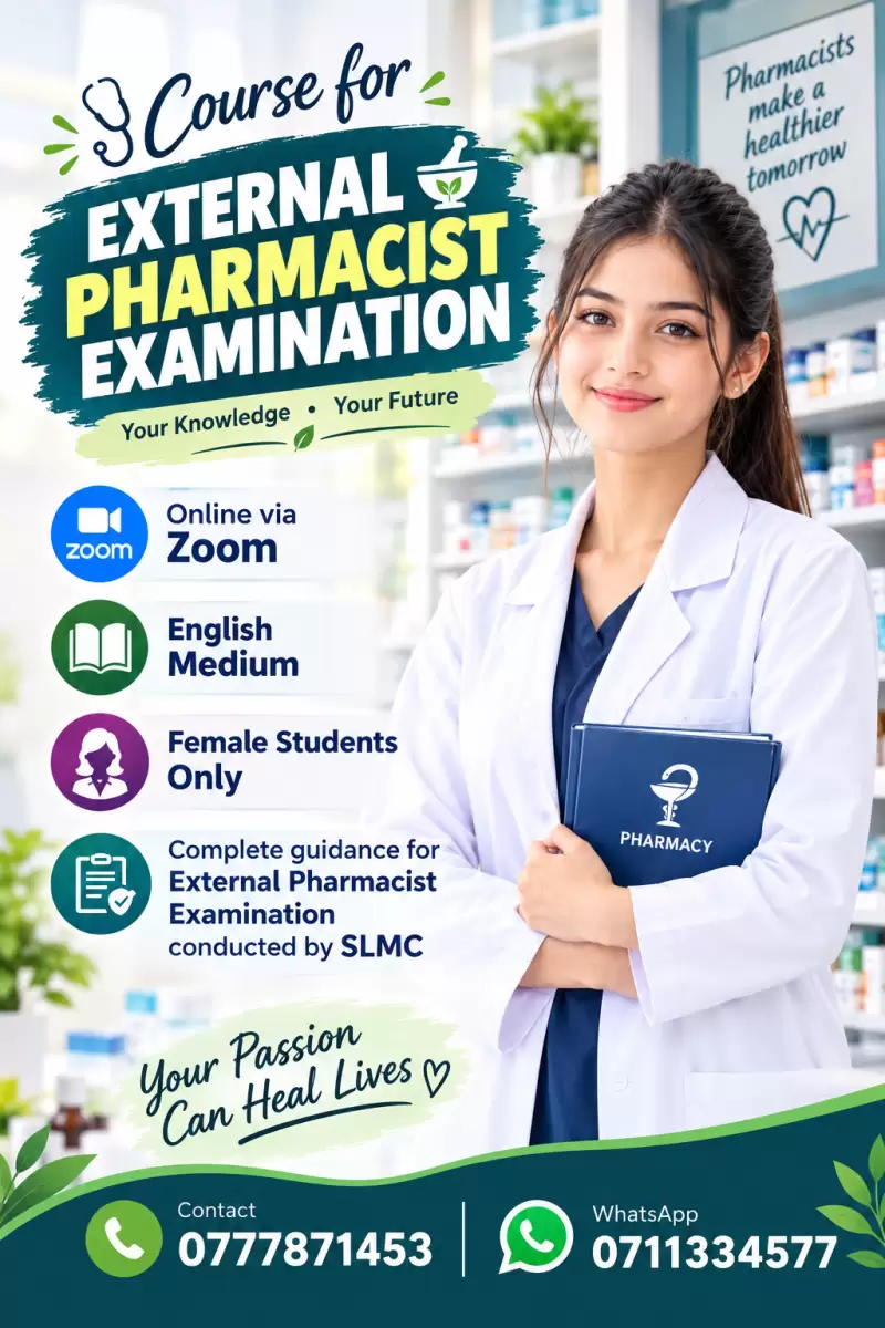 Course For External Pharmacist Examination