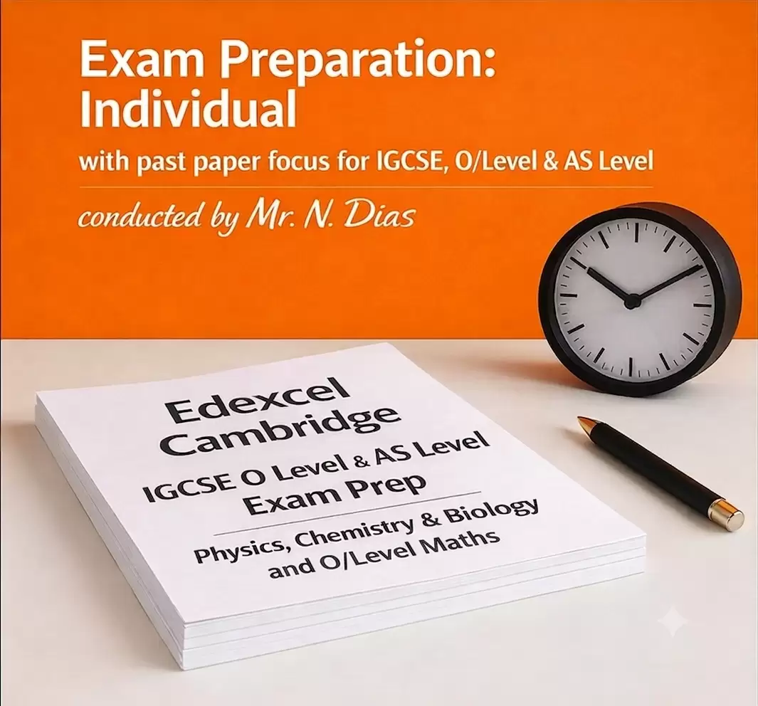 Edexcel And Cambridge In O/L And A/L Phys, Chemistry and Biology