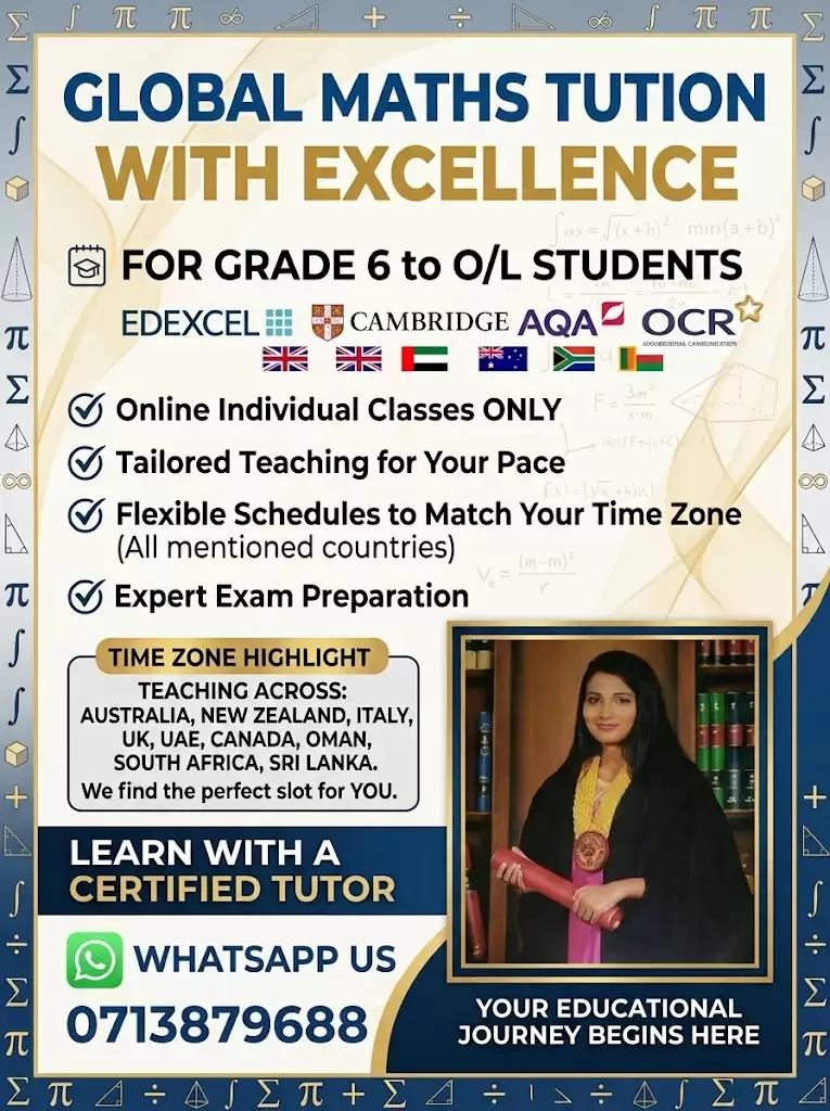 Edexcel & Cambridge AQA OCR Mathematics grade 6-OL