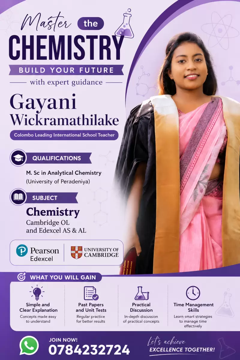 Edexcel & Cambridge Chemistry Classes