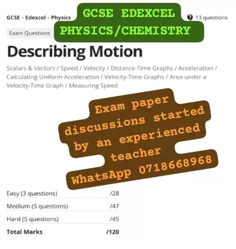Edexcel (GCSE) Chemistry/Physics