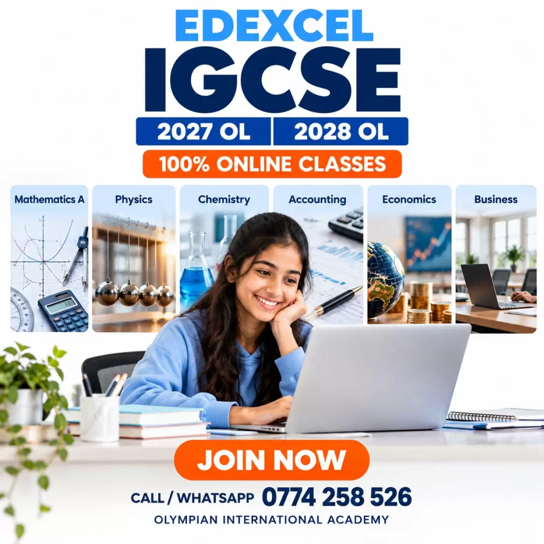 Edexcel IGCSE 2027 O/L Online Group Classes