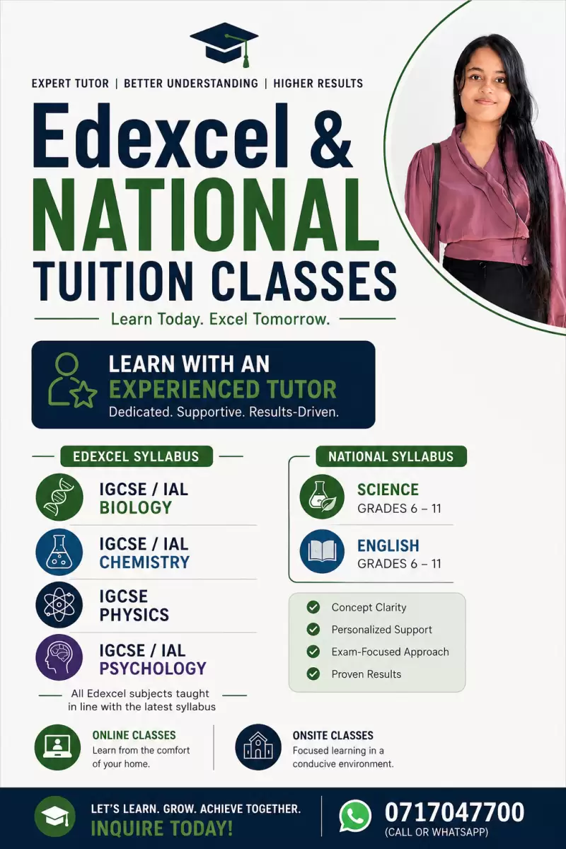 Edexcel & National Syllabus Tuition | Biology, Chemistry, Physics, Psychology, Science & English