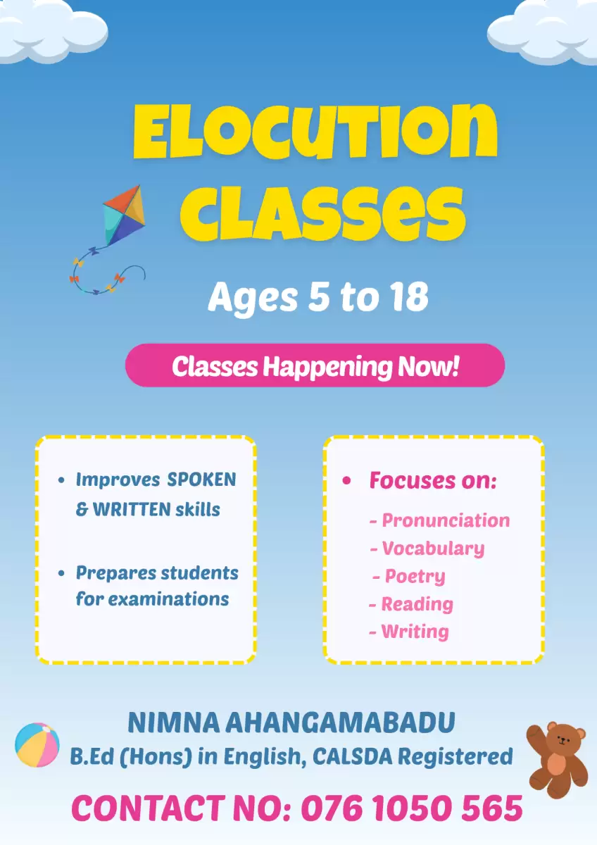 Elocution Classes