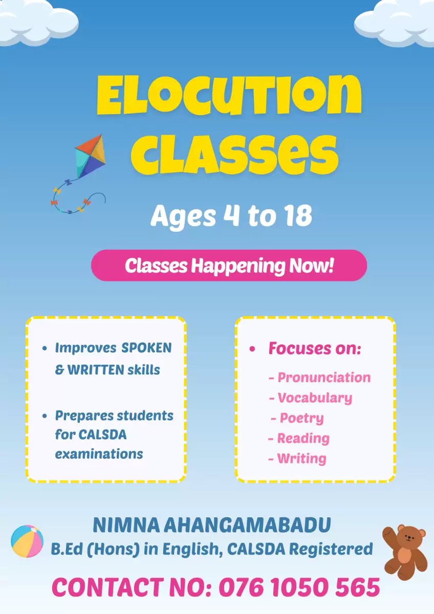Elocution Classes