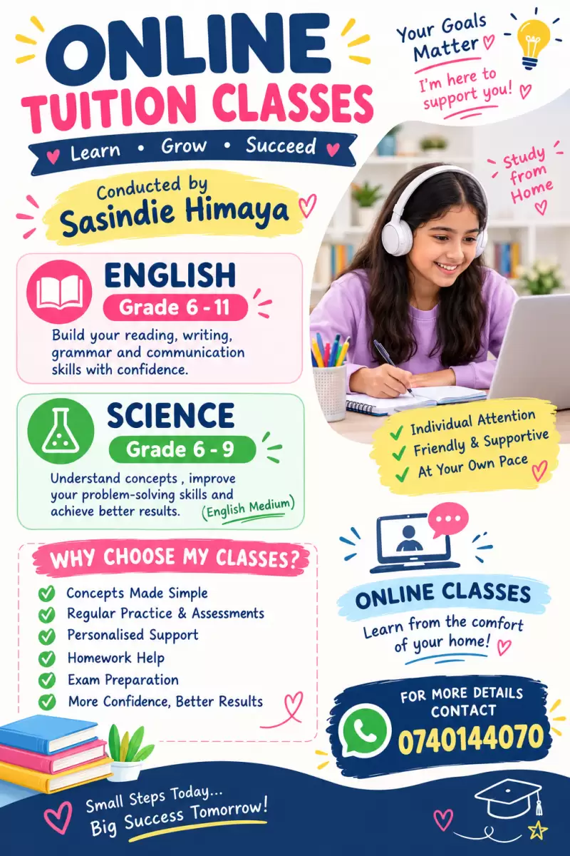 English classes for Local Students