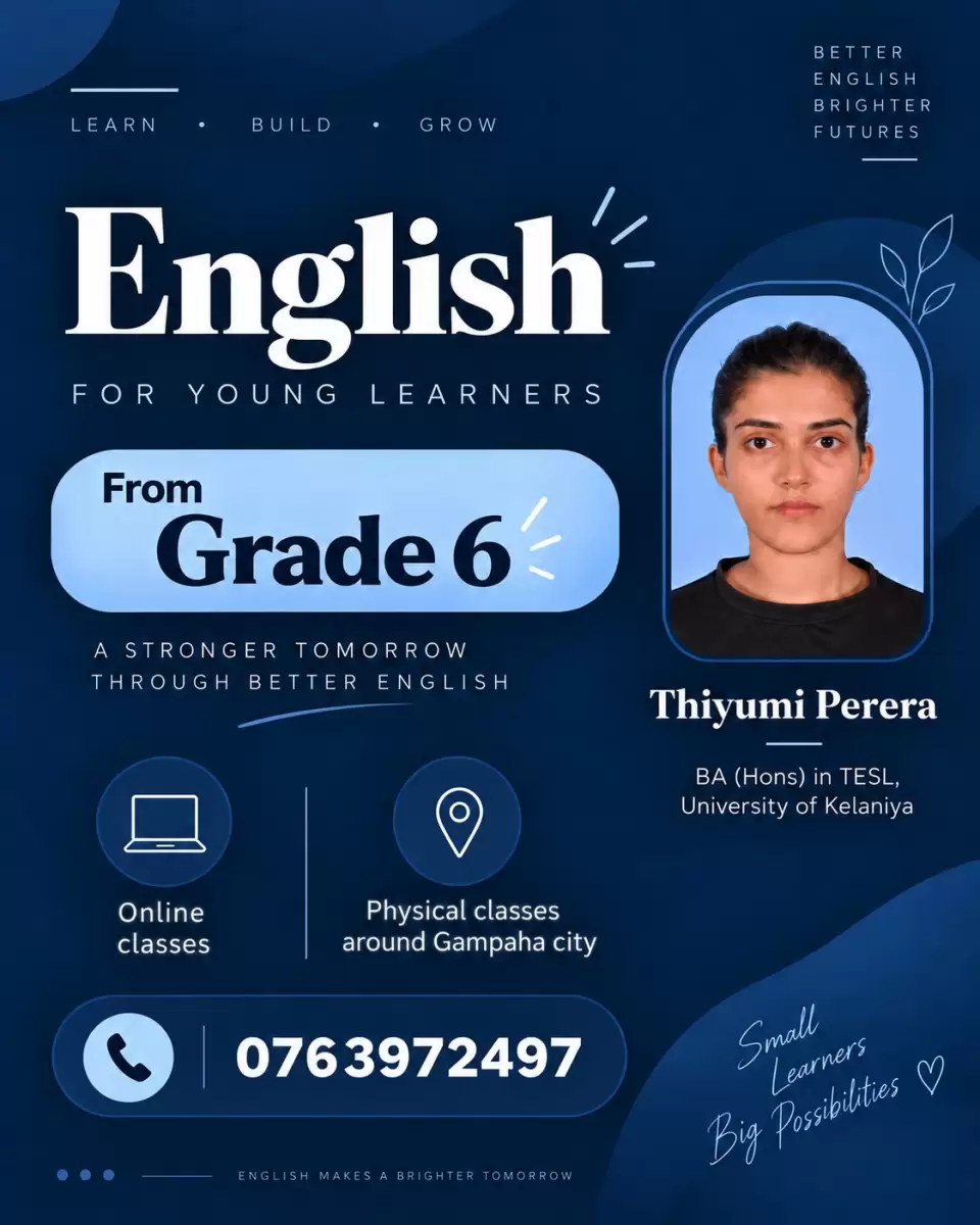 English for secondary classes