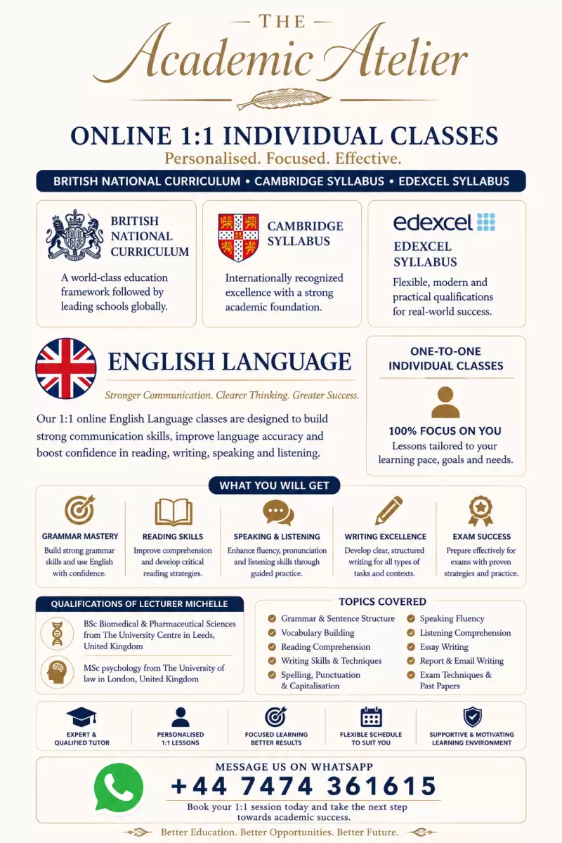 🇬🇧English lessons taught by a UK qualified lecturer