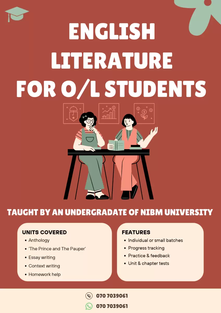 English Literature of O/L students