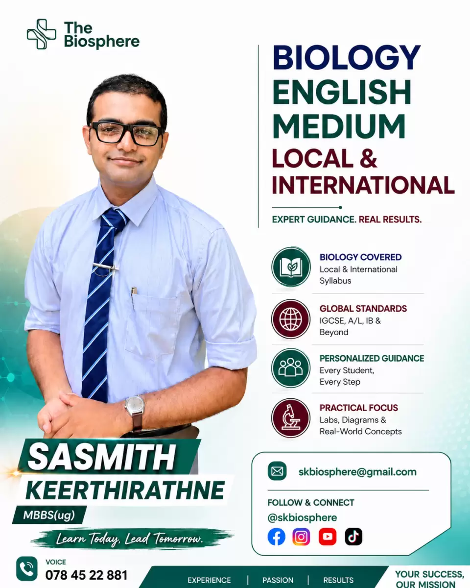 English Medium Biology - Local/Cambridge/ Edexcel/ OCR/AQA