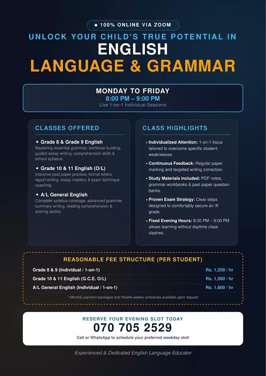 English Tuition
