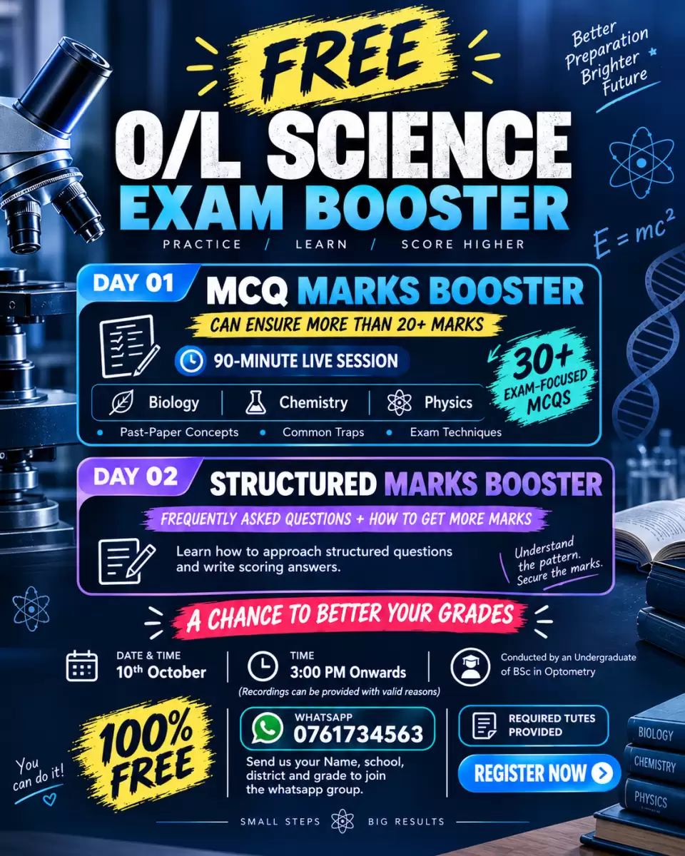 FREE SCIENCE SEMINAR