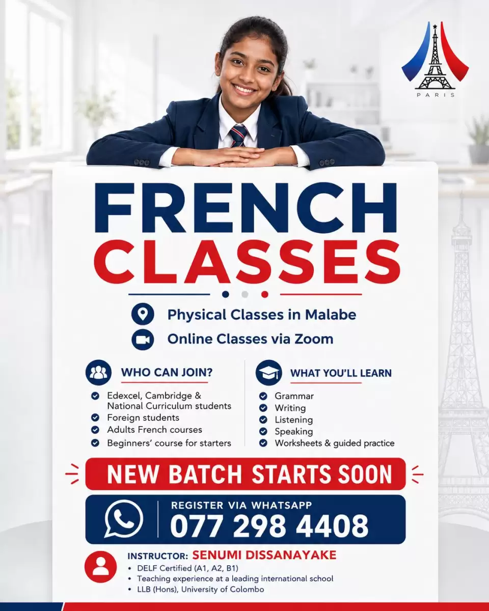 French Classes for all grades