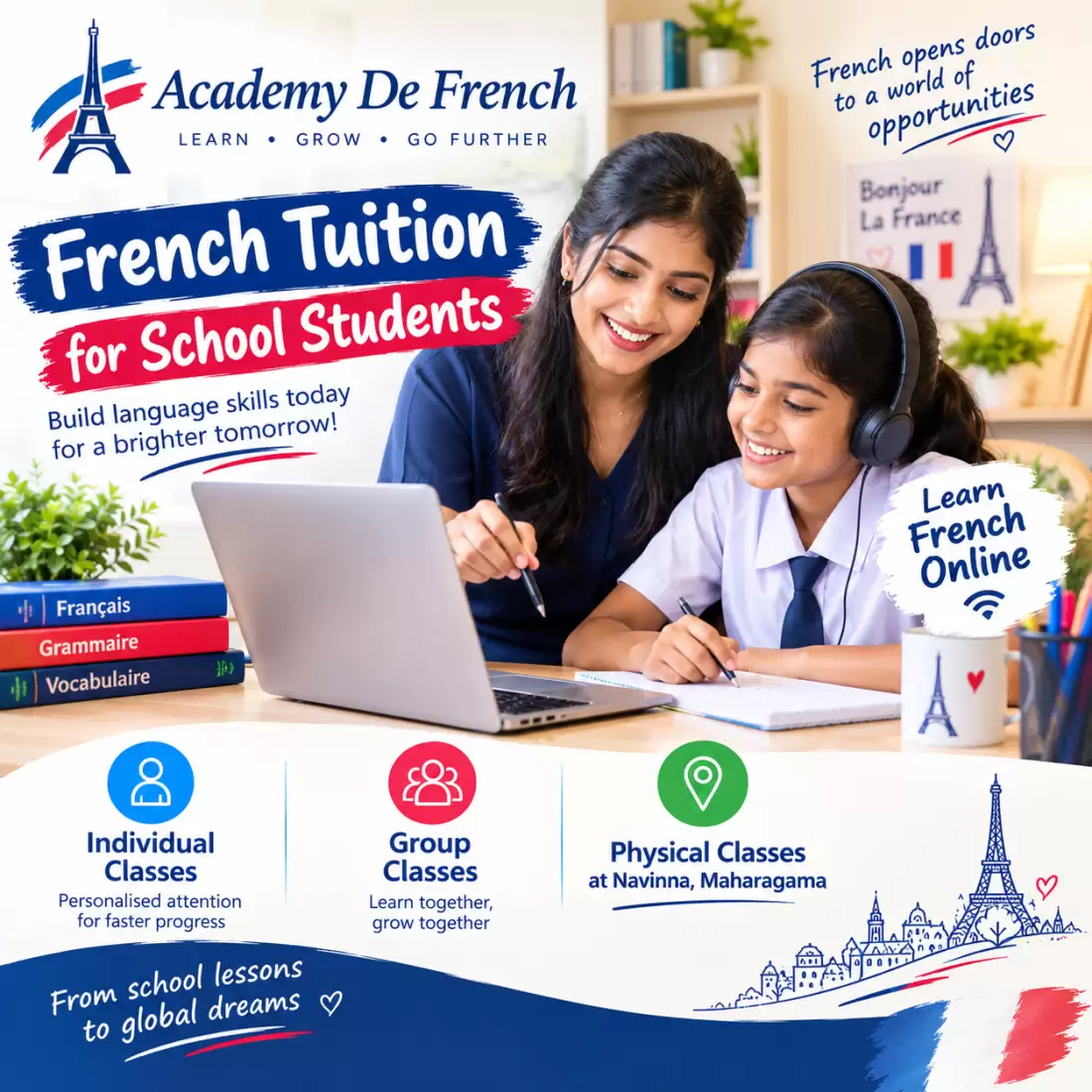 🇫🇷✨ FRENCH CLASSES FOR KIDS | ONLINE & PHYSICAL CLASSES