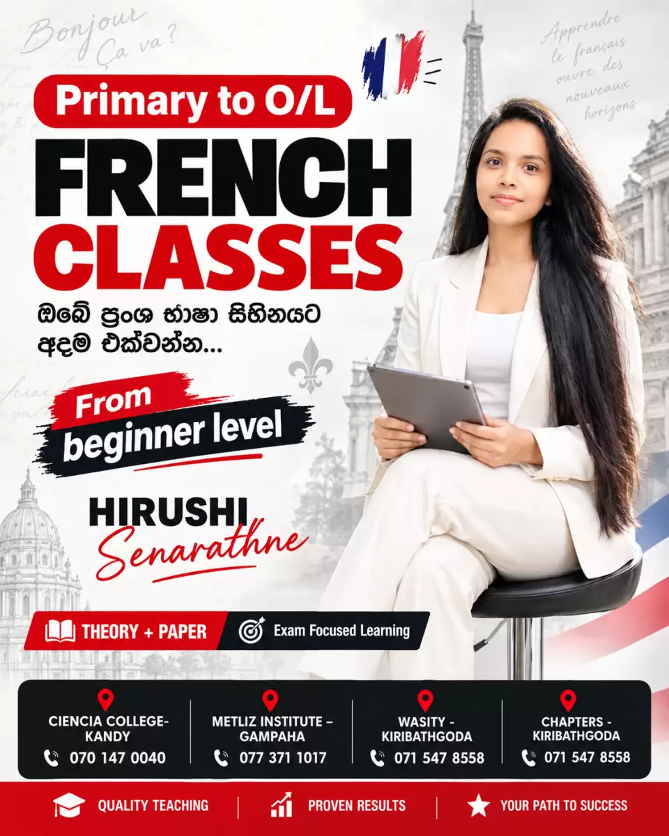 FRENCH CLASSES Primary to O/L
