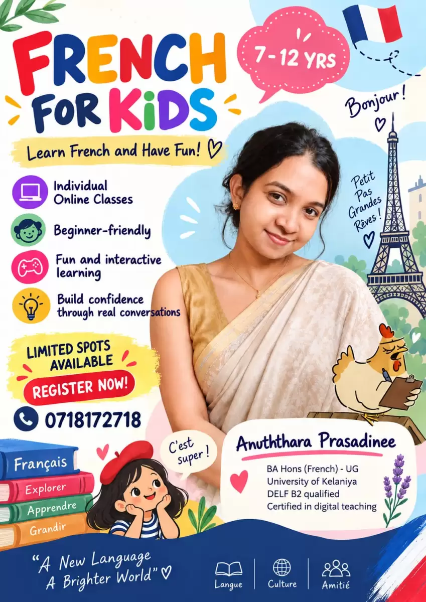 French for Kids - Online Classes