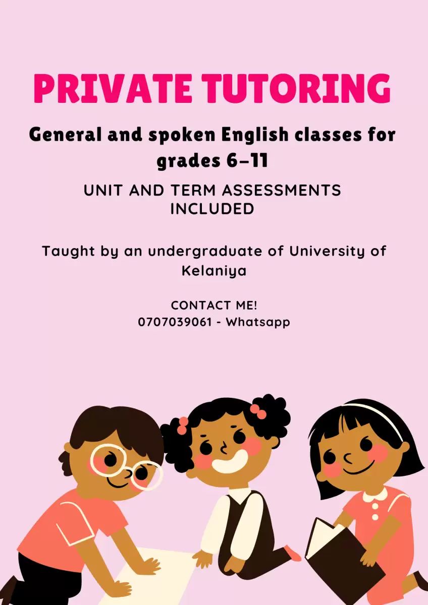 General and spoken English for O/L students