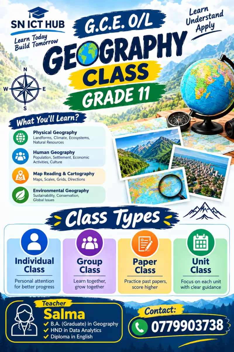 Geography for O/L students