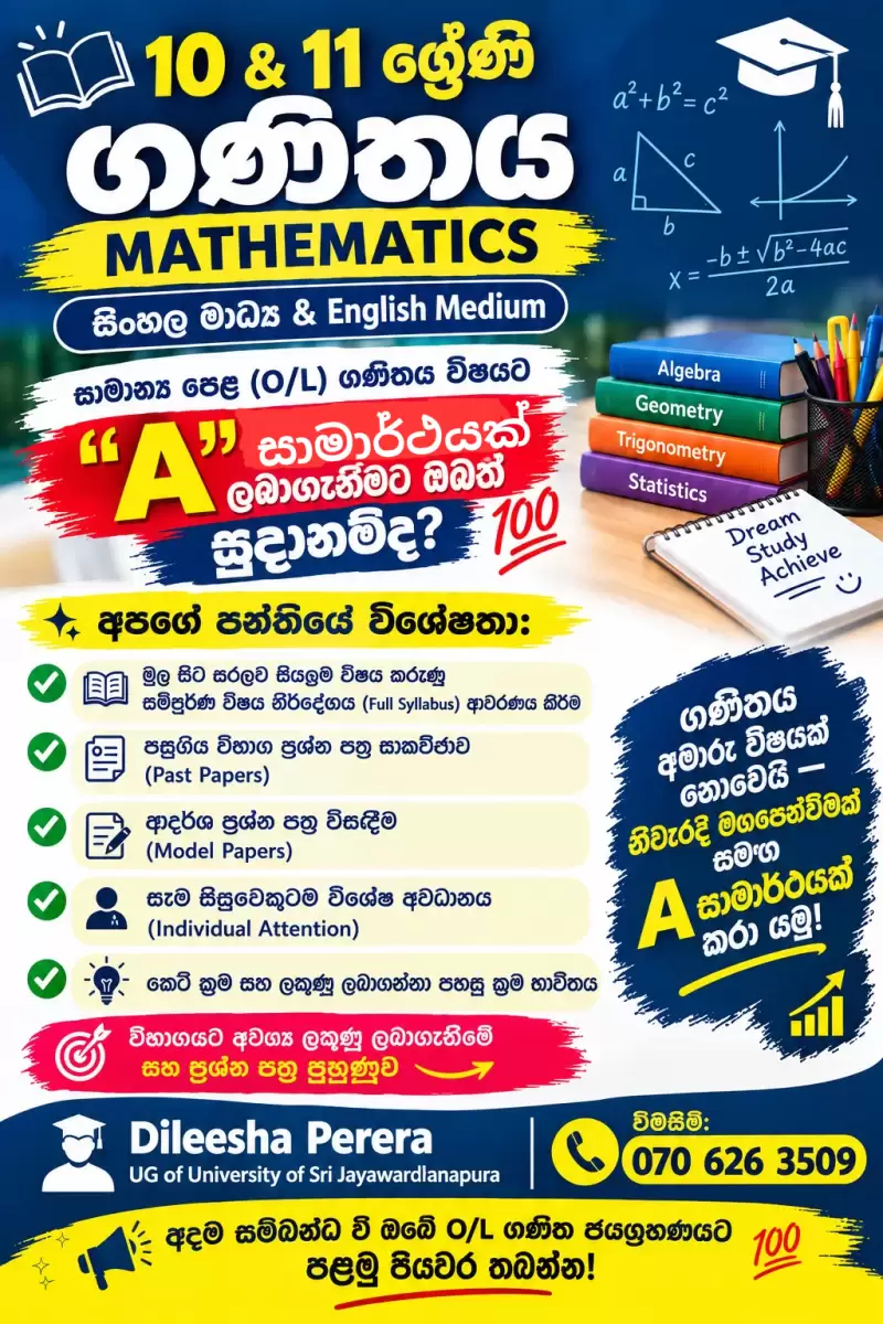 Gr 10 & 11 Maths Classes