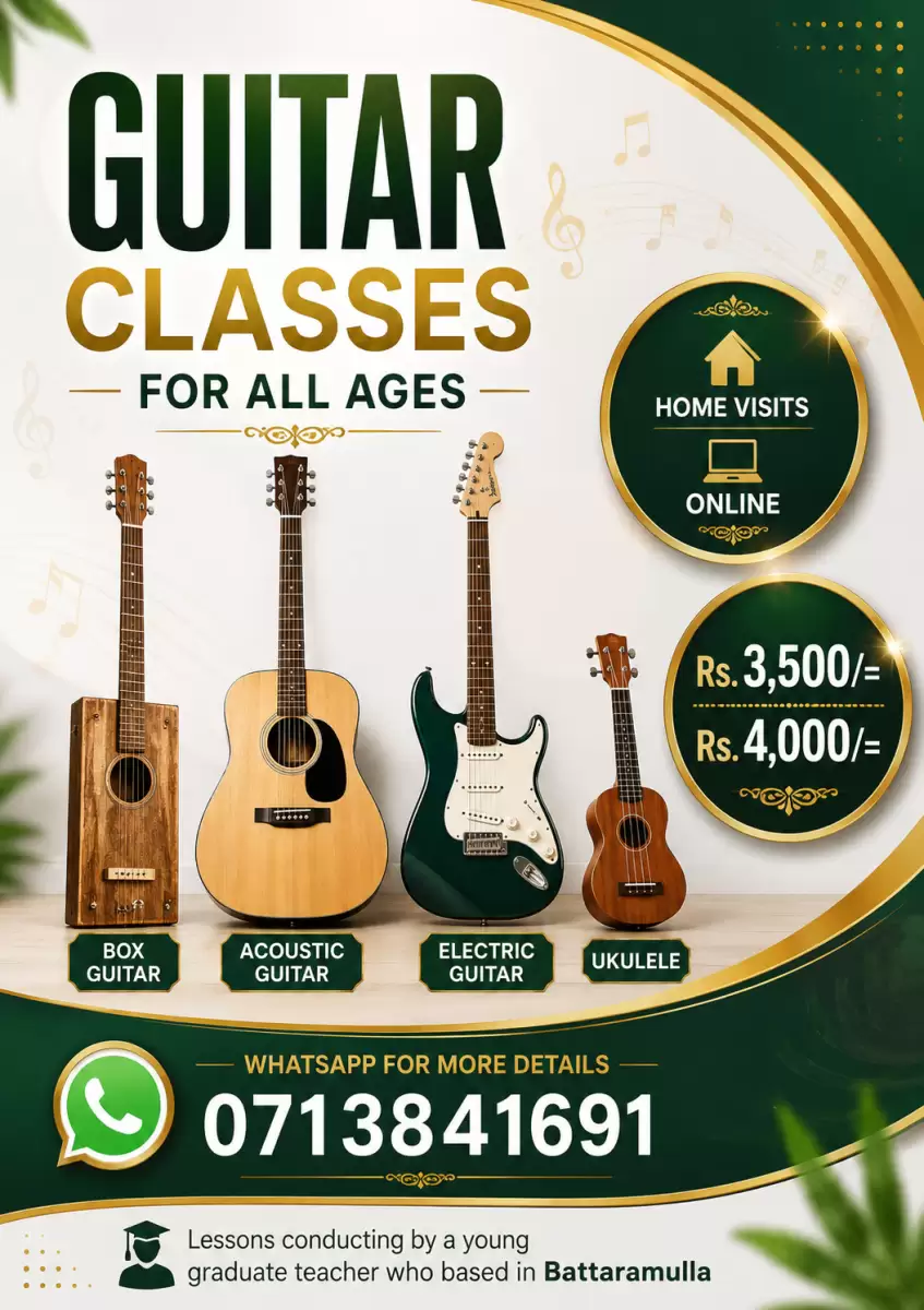 Guitar Lessons : Guitar Classes : Home Visit Guitar Lessons For All Ages