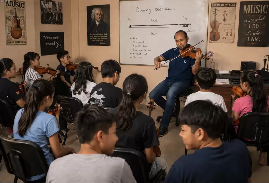 GUITAR, ORGAN, VIOLIN & PIANO LESSONS