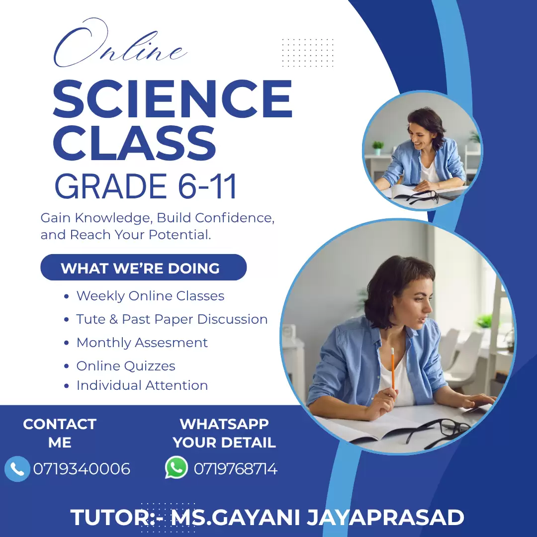 🔬✨ විද්‍යාවට දක්ෂයෙක් වෙන්න අදම එකතු වෙන්න! I Grade 6-11 I Online Science Classes I Local Syllabus I Sinhala Medium