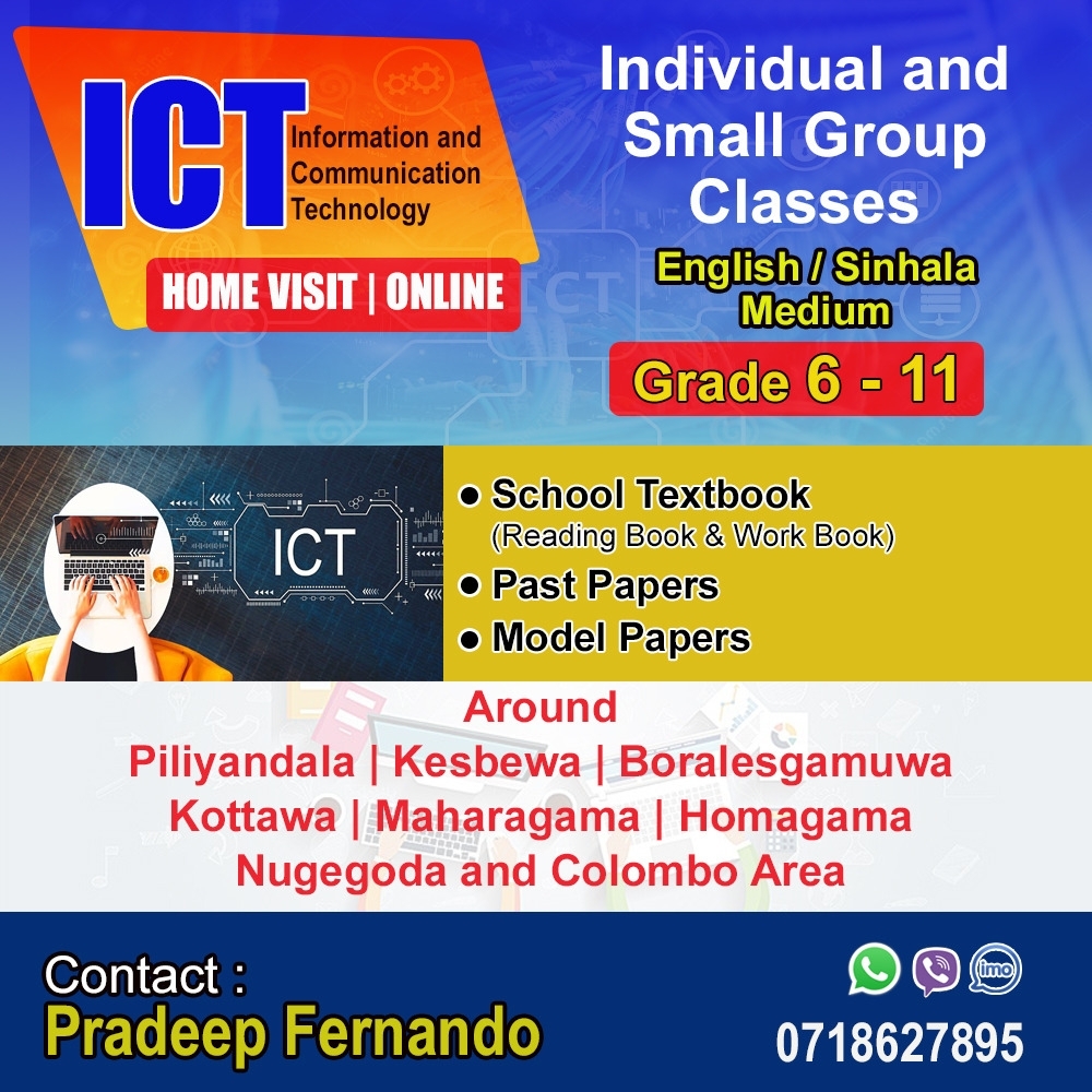 Ict Classes For Individual And Group Ol Ict Ol Grade 6 11