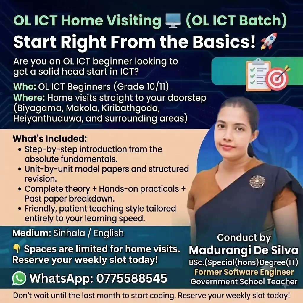 ICT Home Visit Classes