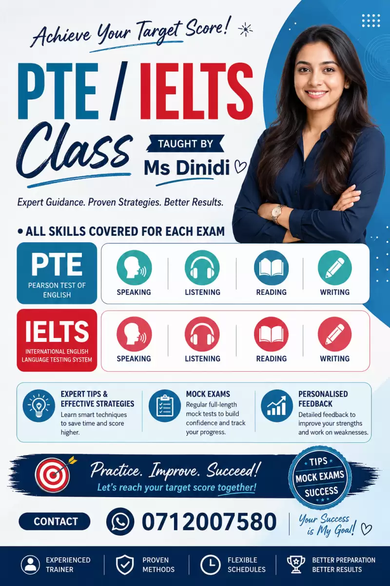 IELTS and PTE classes