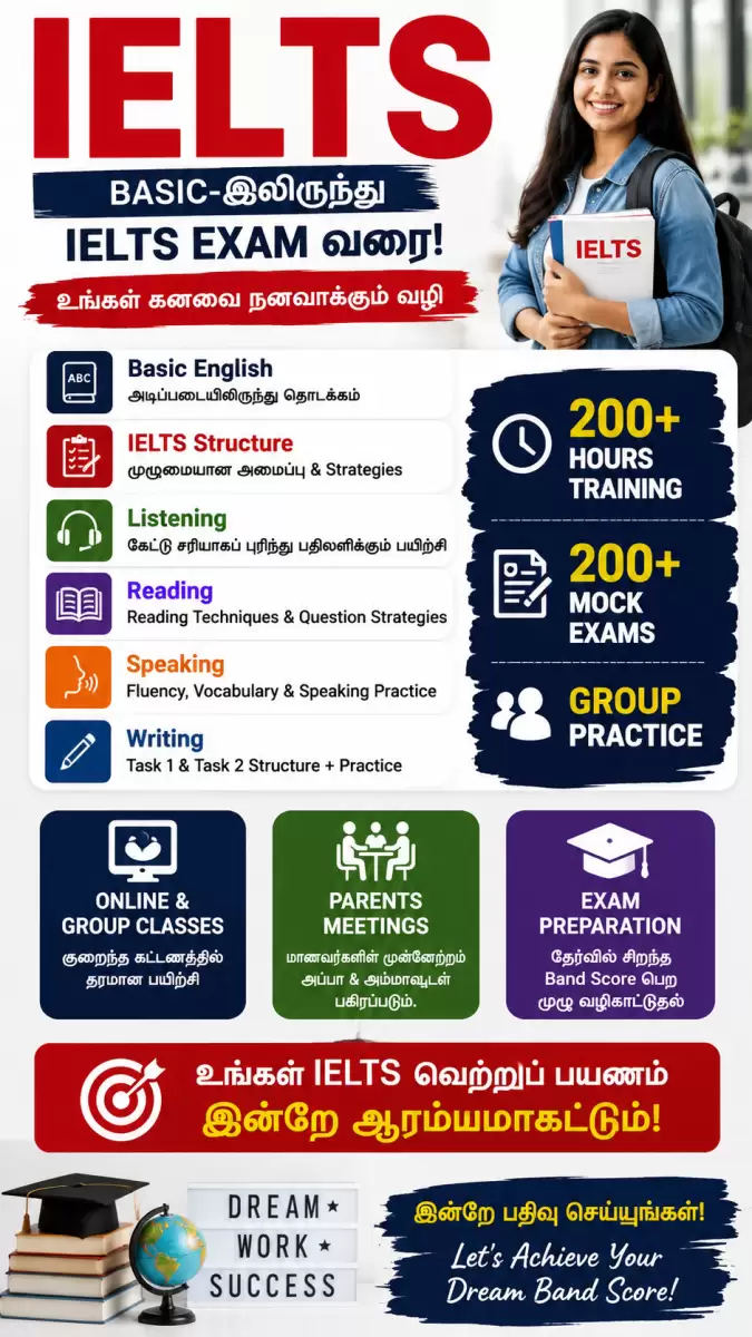 IELTS ONLINE CLASS