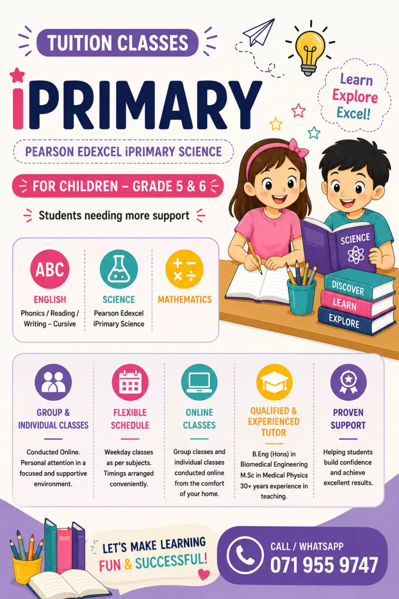 iPrimary Science Classes