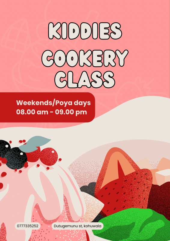 Kids Cookery Class Cookery Colombo