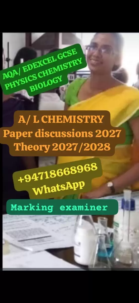 Local & Edexcel/Cambridge (GCSE, IGCSE)CHEMISTRY