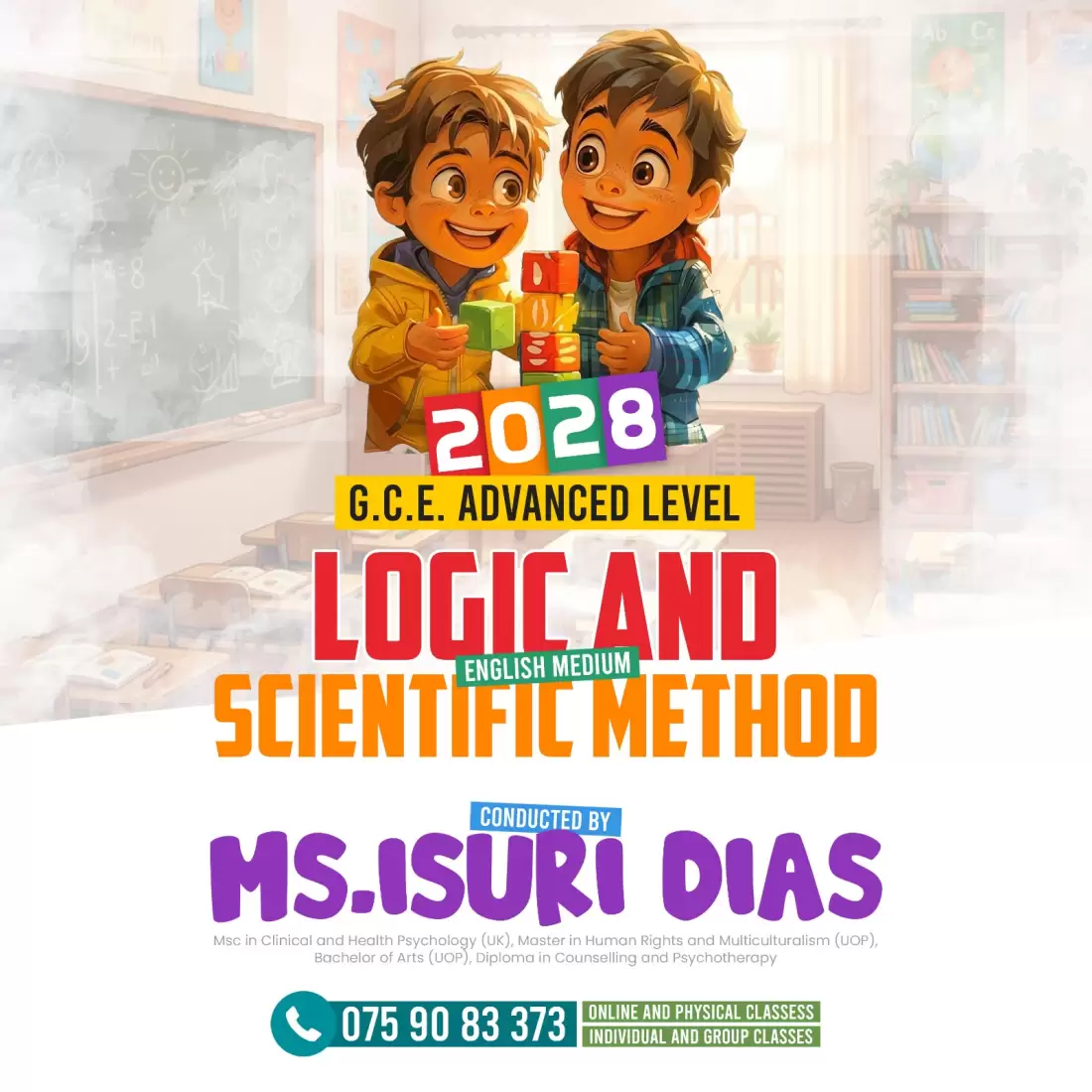 Logic and Scientific Method (English Medium)