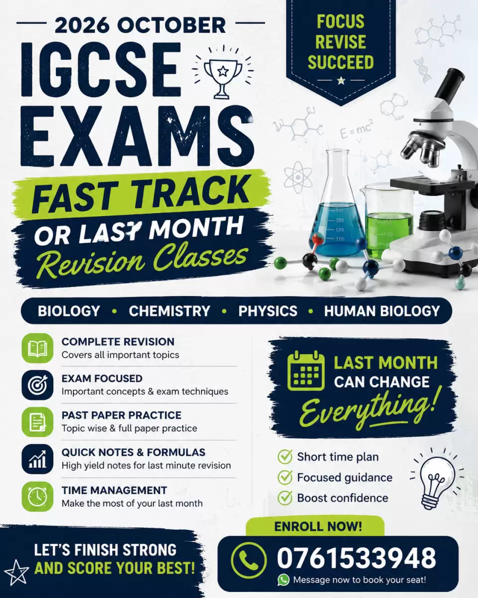 London O-level Edexcel IGCSE science | LAST MONTH REVISION| FAST TRACK COURSE FOR 2026 OCTOBER