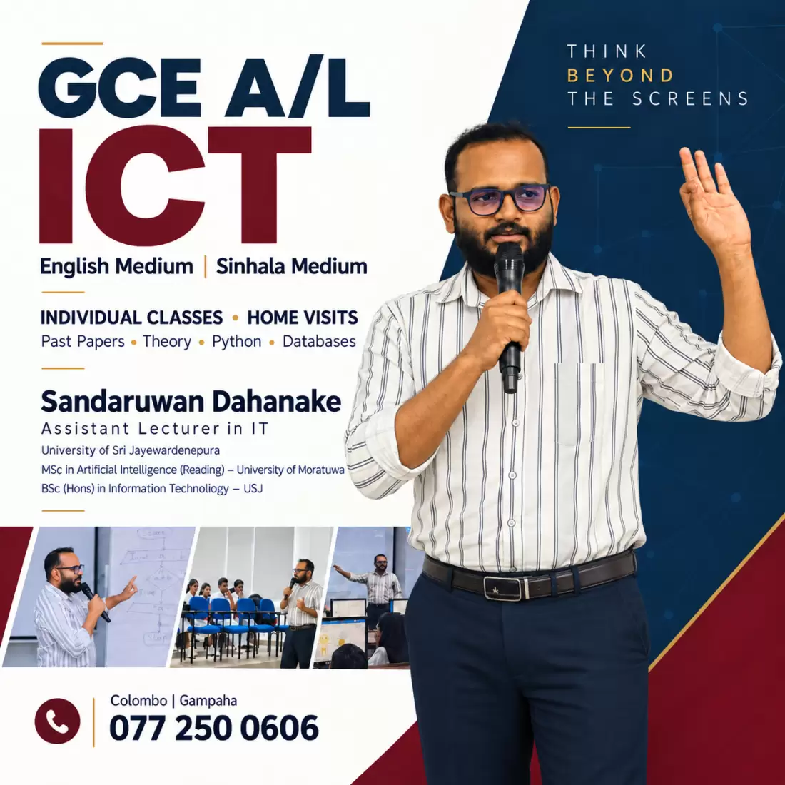 🎓 Master GCE A/L ICT with Expert Individual Guidance