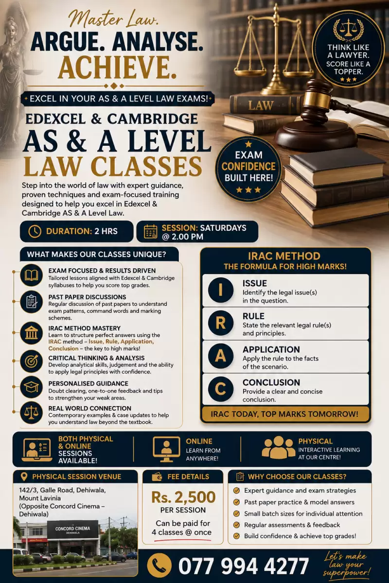 Master Law. Achieve Top Marks.